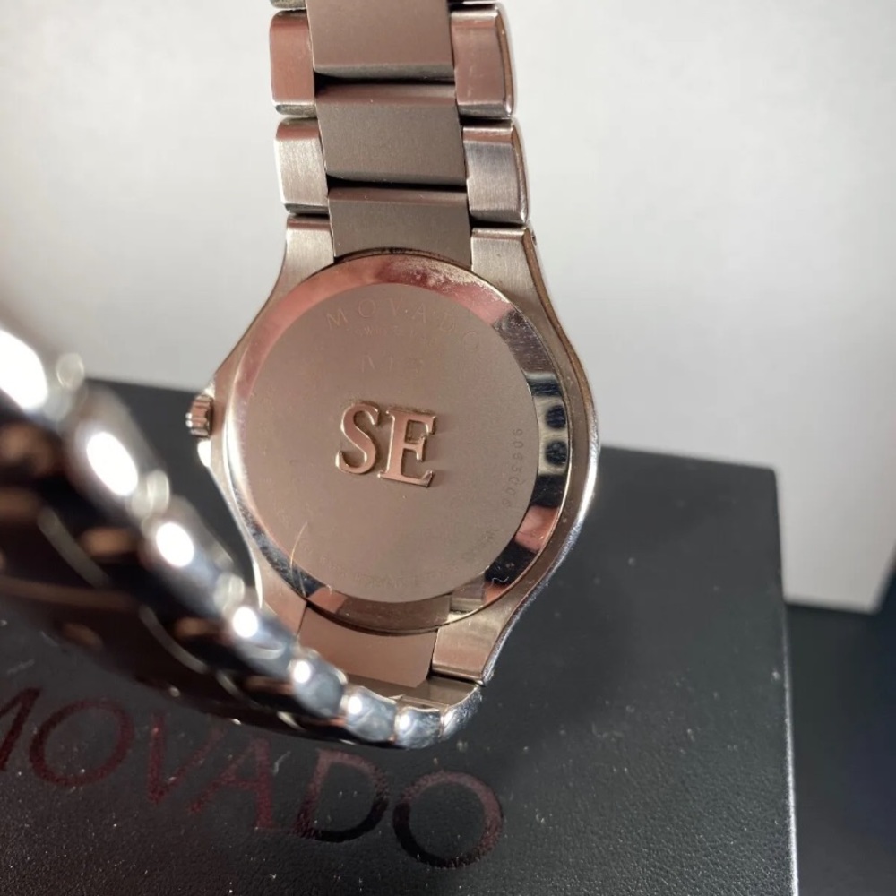 Mens Movado Sports Edition SE Swiss Watch Stainless Steel Ref: 0605989, 37mm - Picture 3 of 10